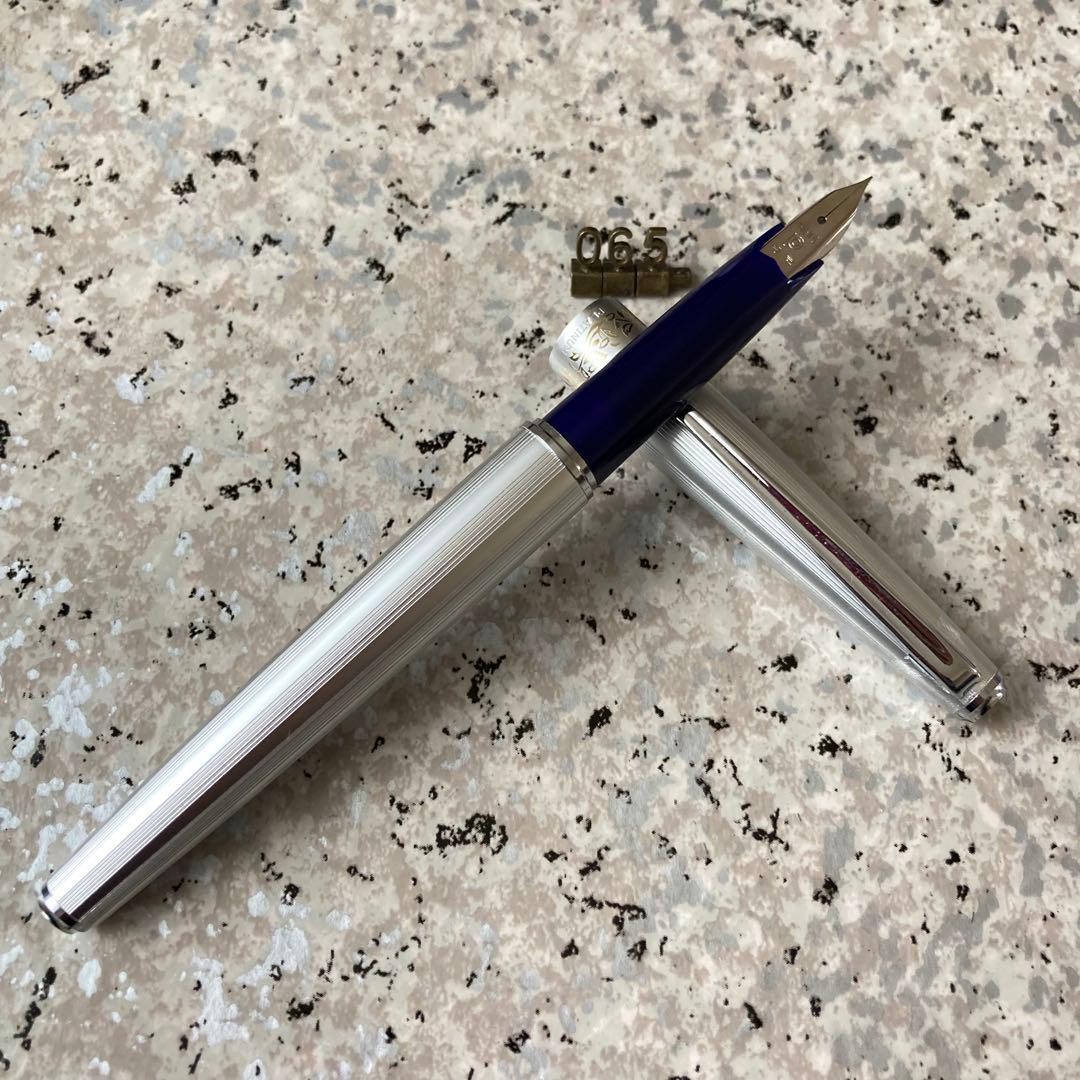 #065 Overhauled fountain pen PLATINUM 18k WG