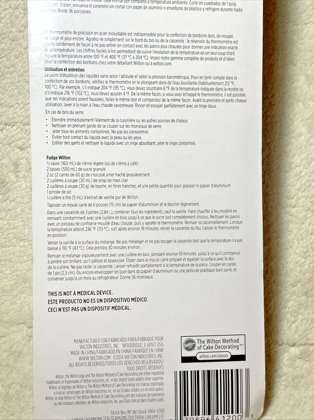 Wilton Candy Thermometer