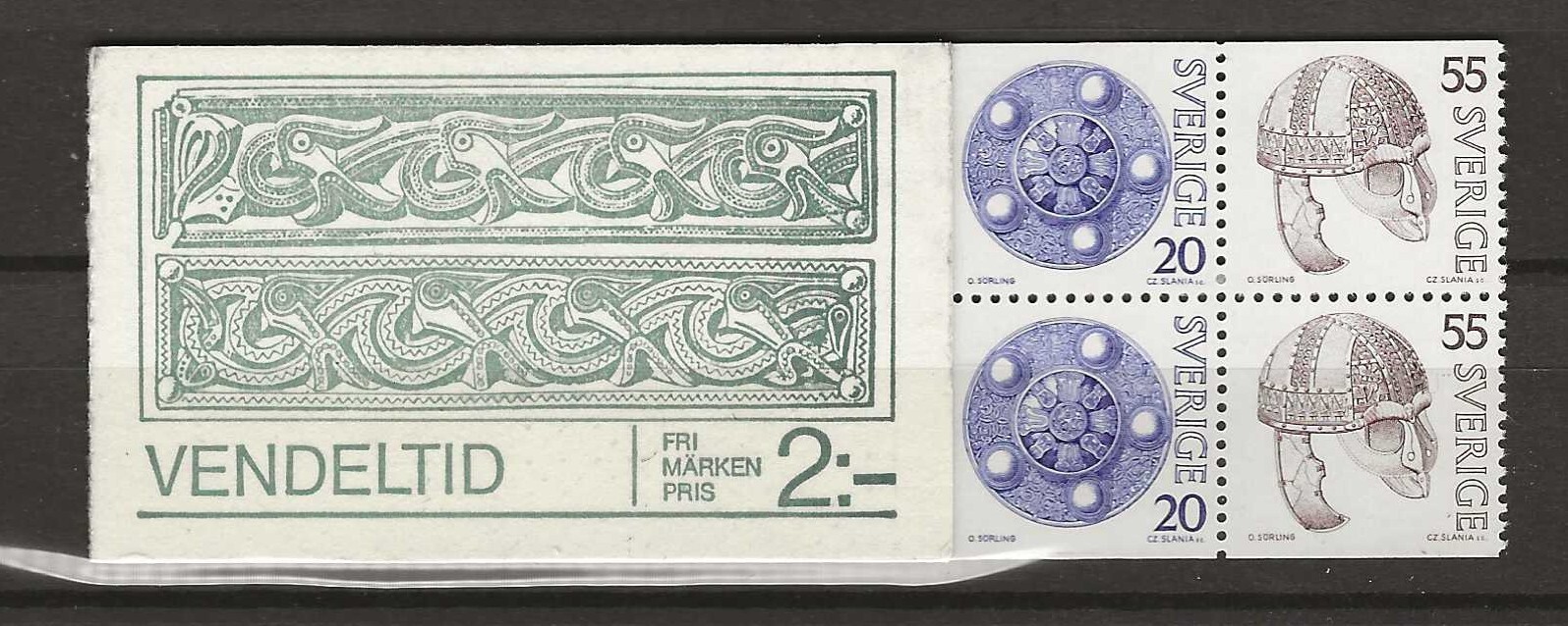 Sweden  1975 Archeology treasures booklet mnh  (n065)