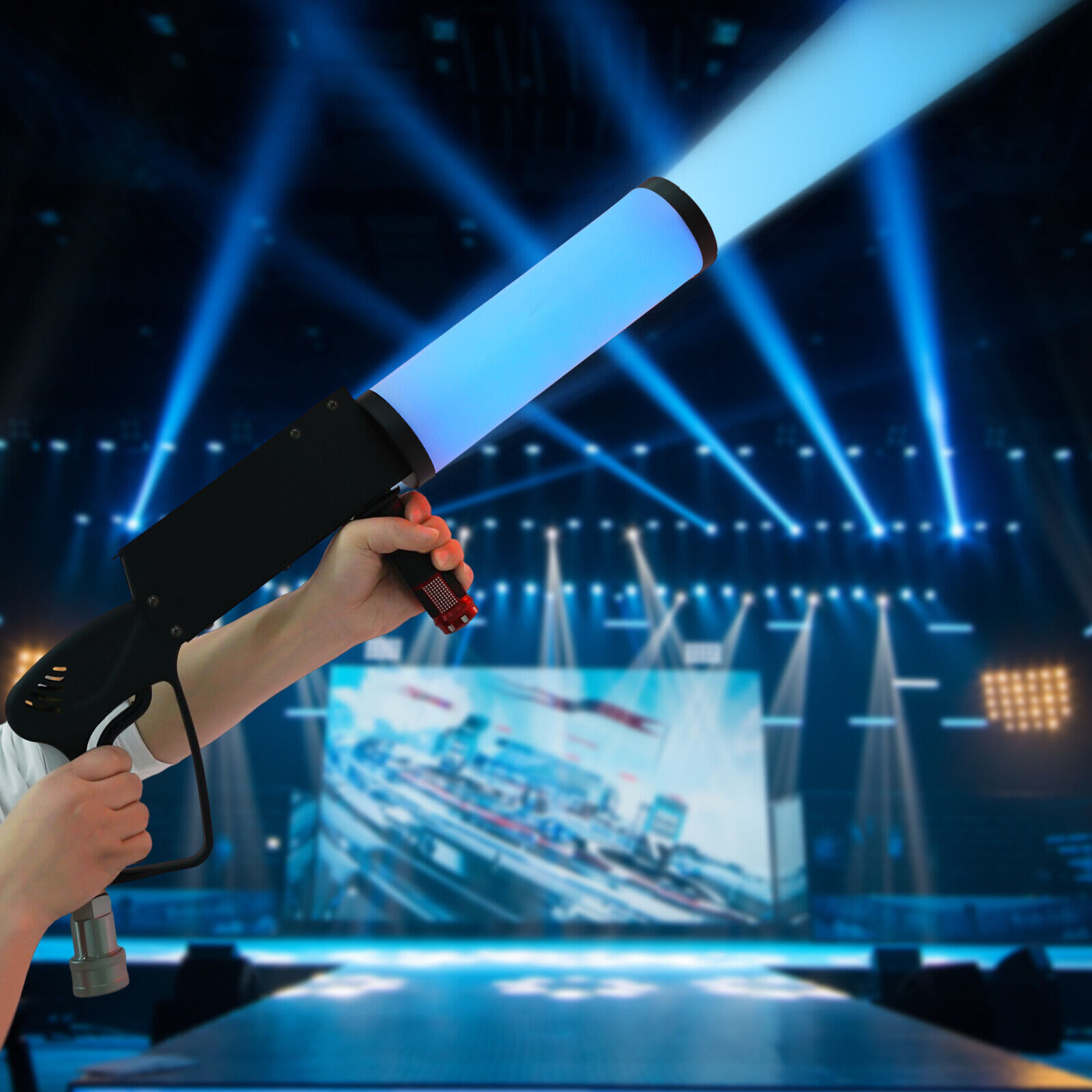 CO2 Cannon CO2 Handheld DMX Blaster DJ Disco Stage 50W C02 Jet +3M CO2 Hose Sale