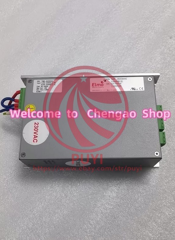 🔥 ✅  1  PC USED  100%   TEST  TAM-20/230VAC   Servo Driver #B5321H
