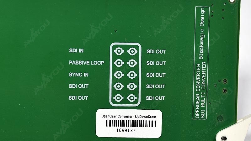 BMD Blackmagic CONVOPENGUDC OpenGear Converter up/down/cross SD/HD/3G