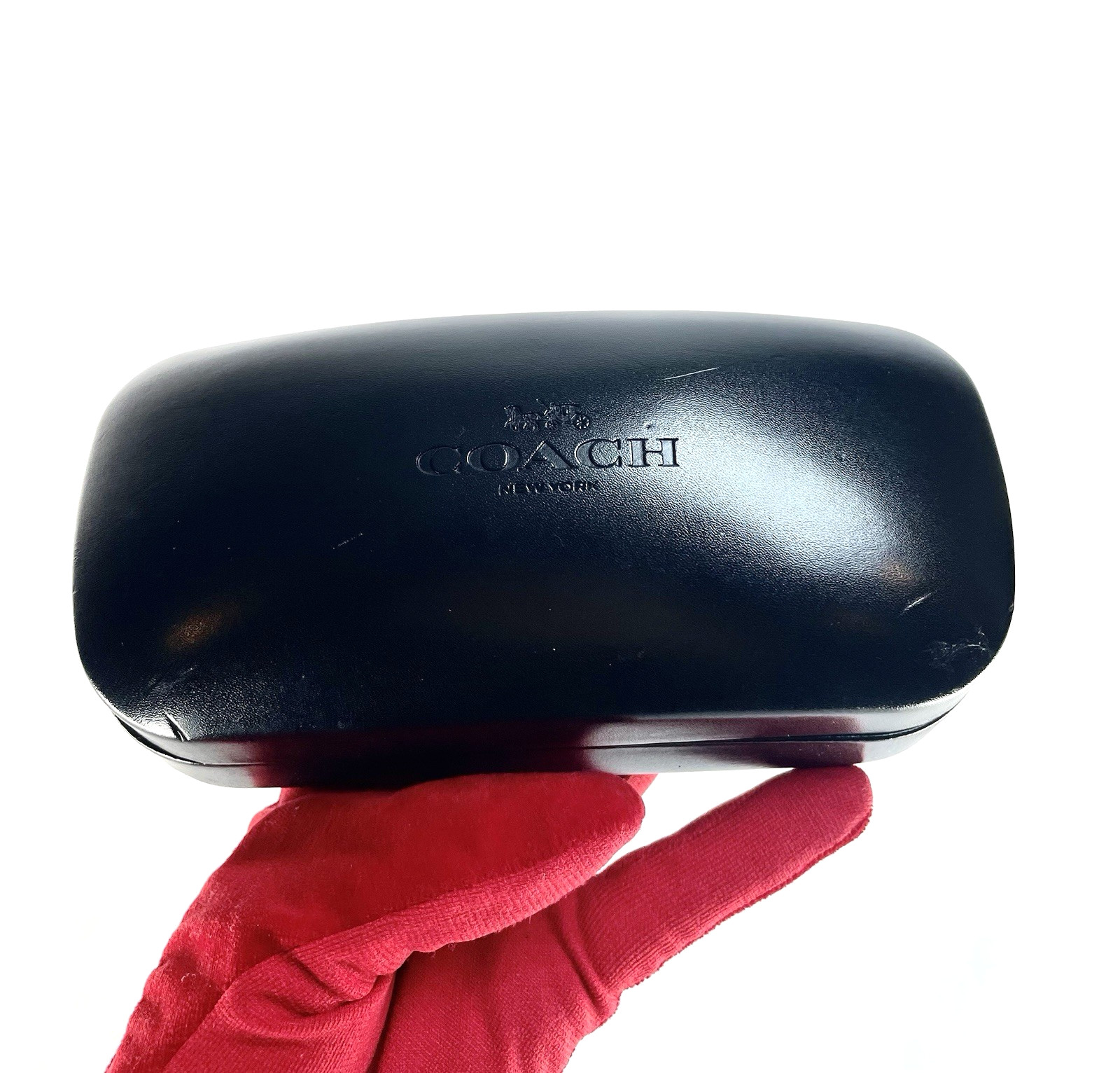 Coach New York Glasses Sunglasses Hard Shell Protective Clam Case Universal