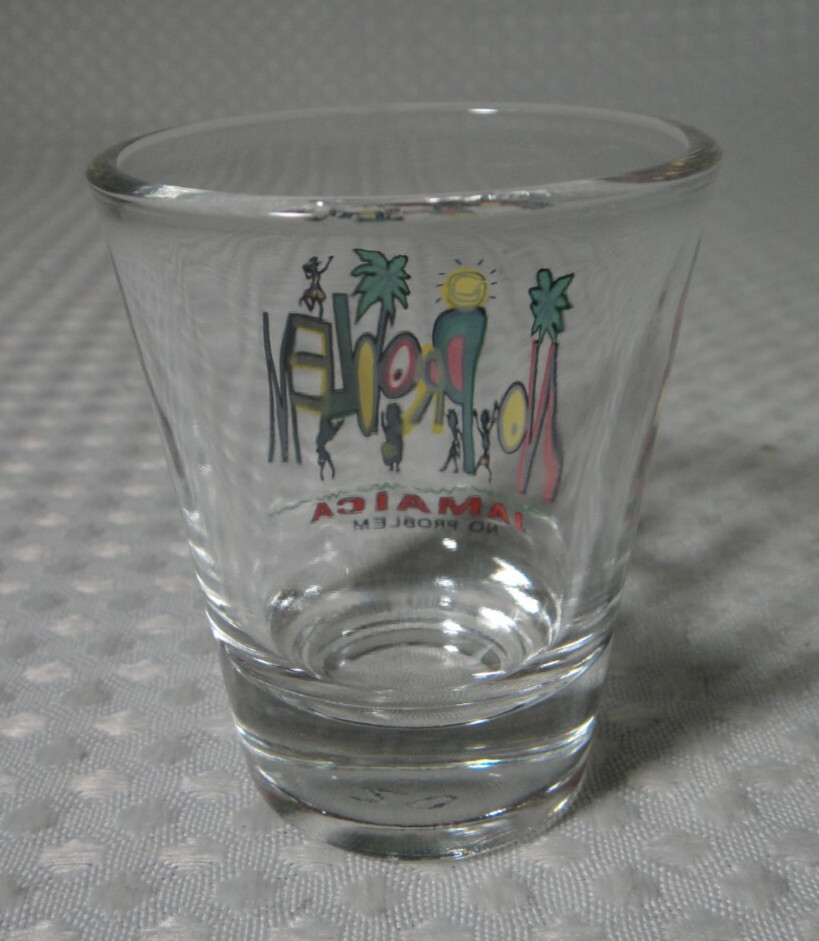 Jamaica No Problem Souvenir Shot Glass