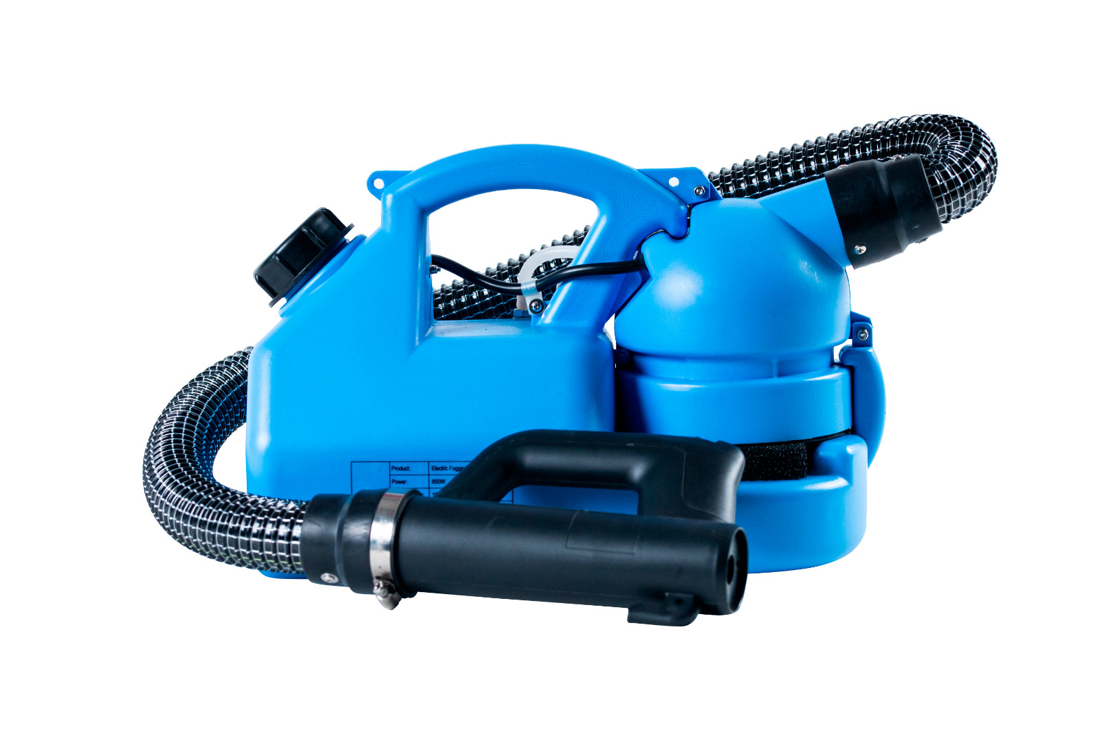 Professional Handheld Fogger - 1.8 Gallon Tank, 600-1000W Power, Fast Shipping
