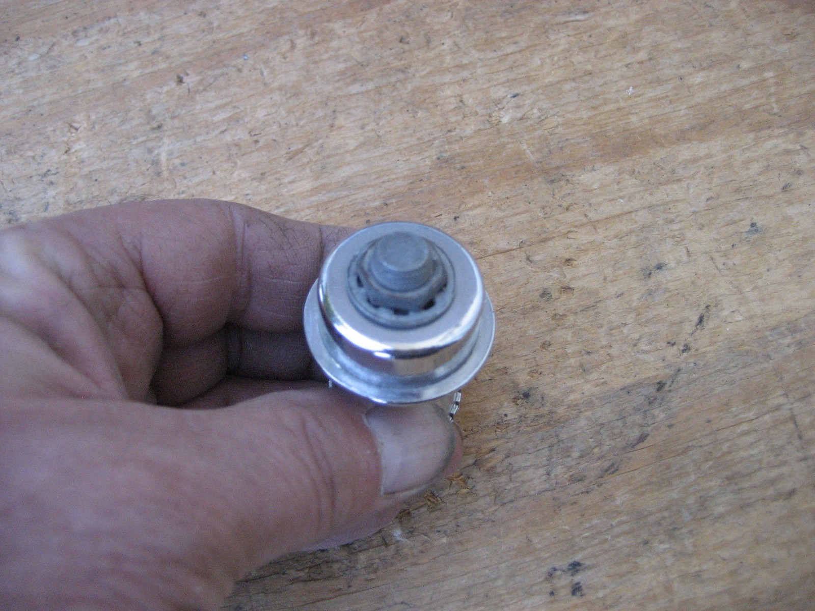 1953 1954 1955 CADILLAC DASH CIGARETTE LIGHTER ELEMENT OUTLET PORT PLUG W/KNOB