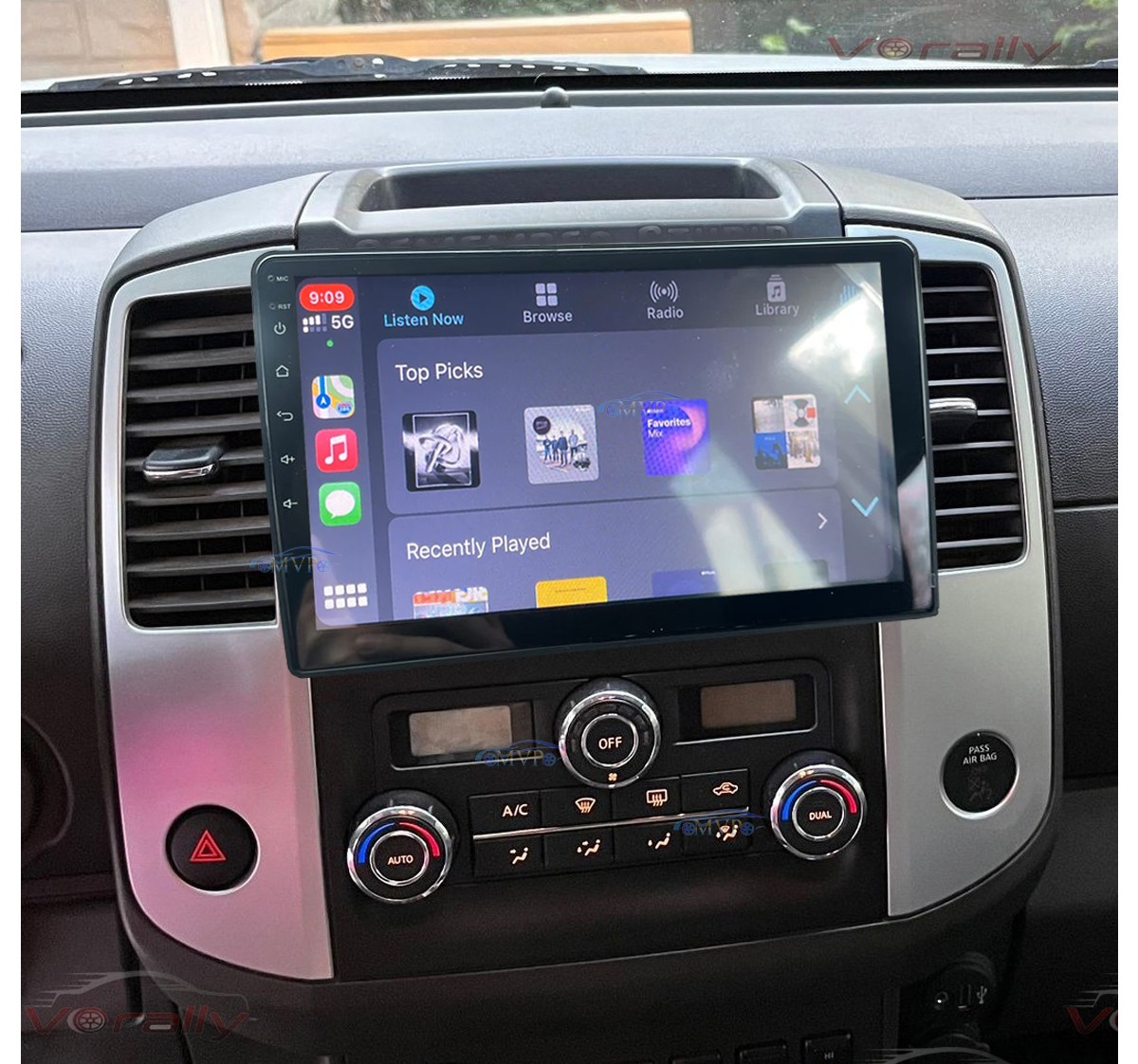Wireless CarPlay 10.1" For Nissan Frontier 2010-2021 Android 15 Stereo Radio GPS