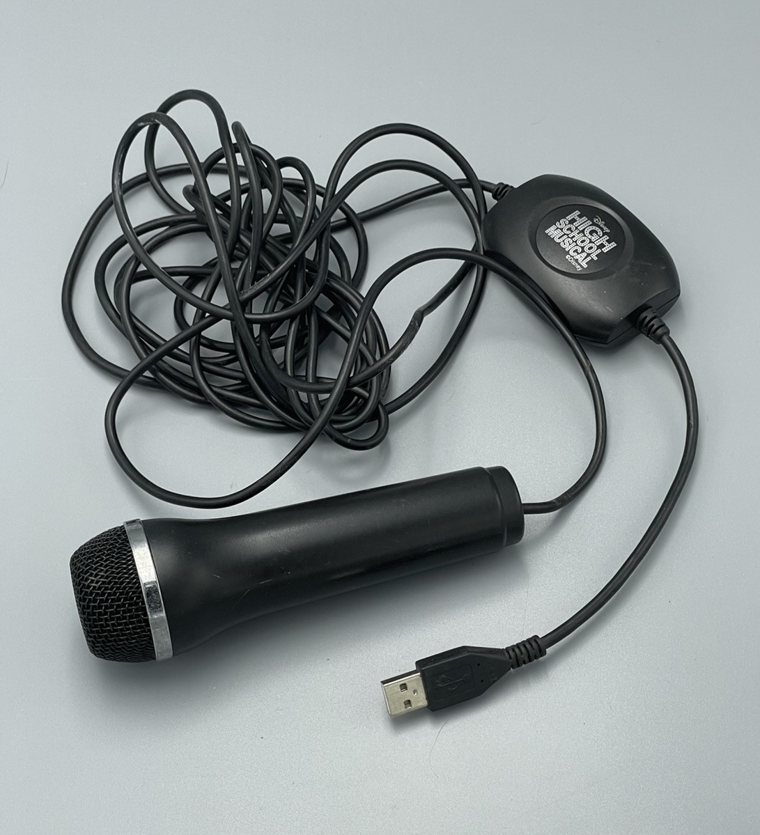 High School Musical Karaoke USB Microphone Logitech A-0234A Disney Sing It