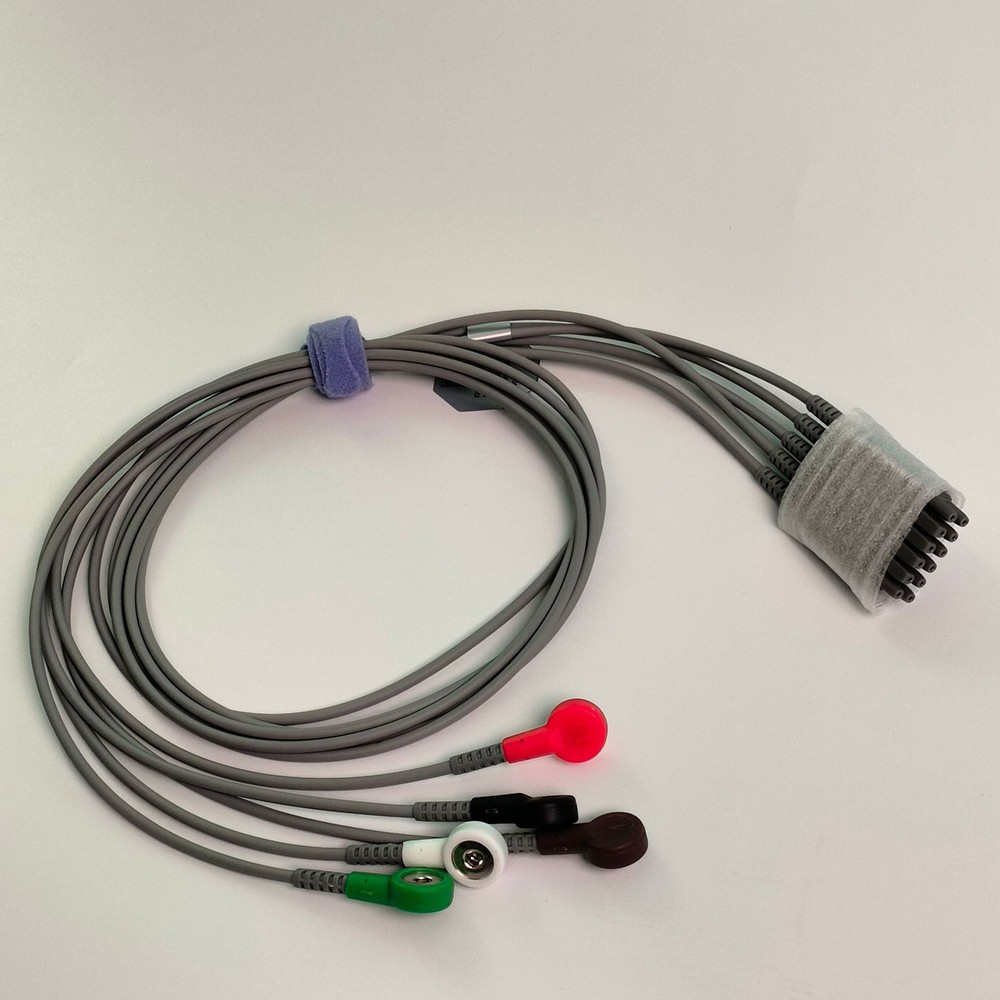 ECG Telemetry Lead Wire 5-Guide for iT20 American Standard Button