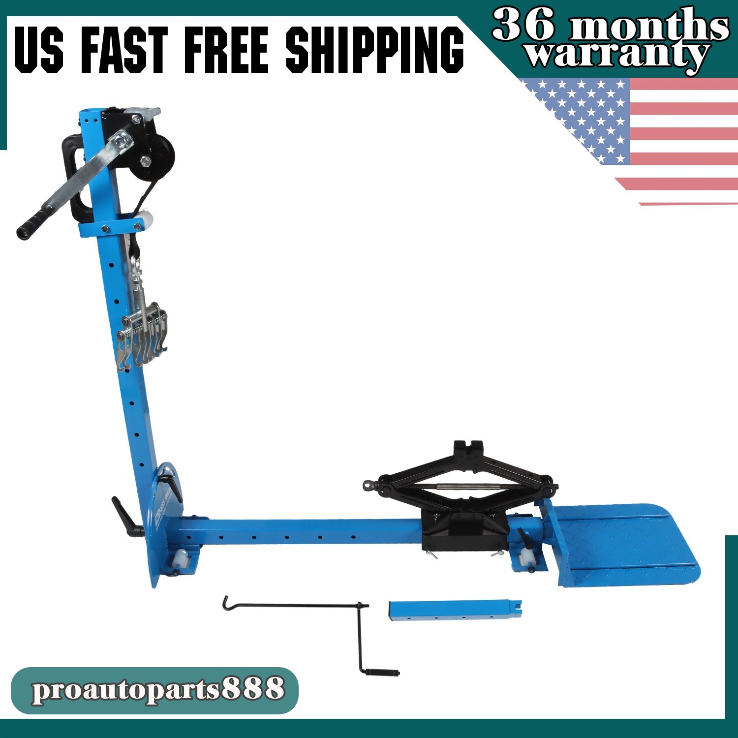 For Repair Shop Pulling Systems Machine Car Frame Auto Body Dent Removal Tool