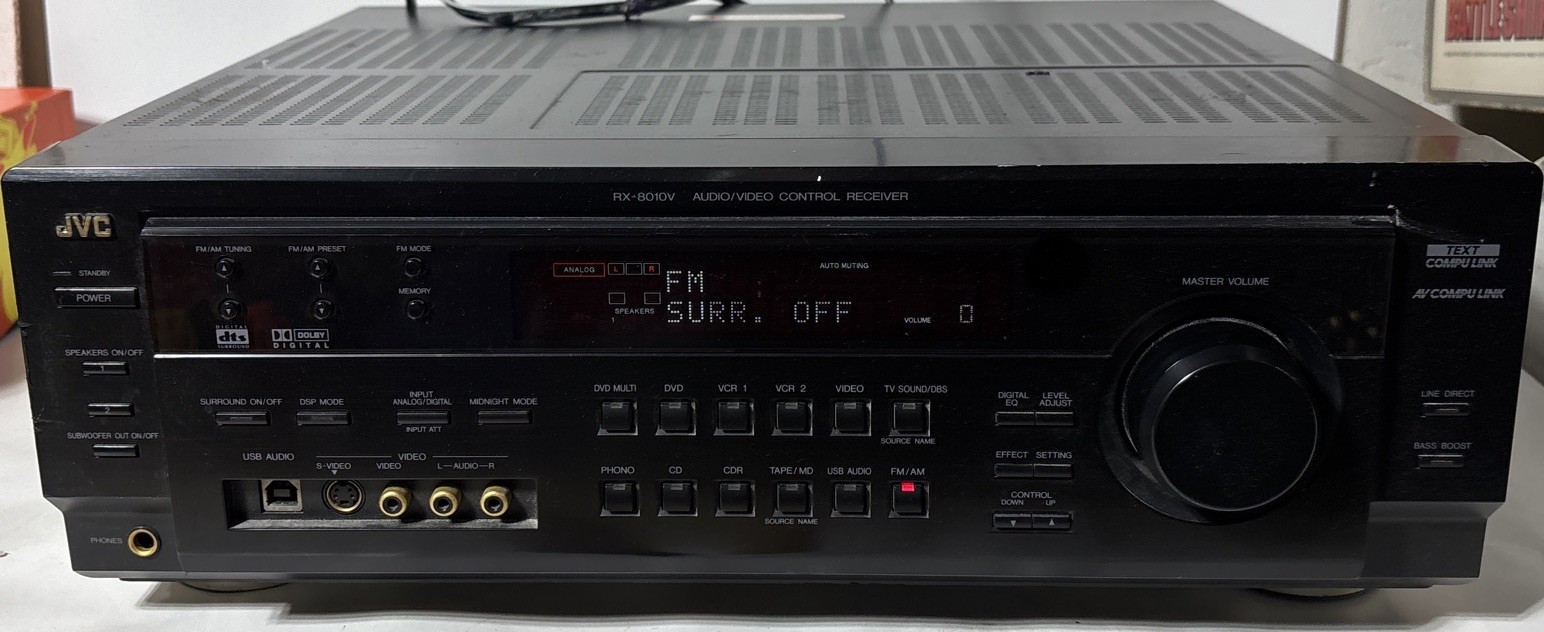 JVC RX-8010v Home Theater Receiver / Stereo Receiver
