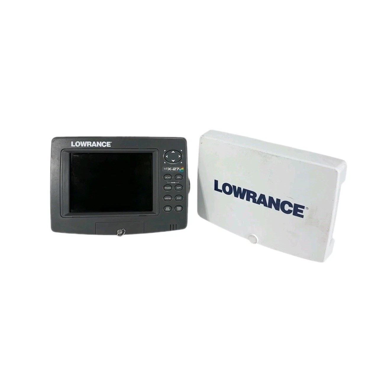 Lowrance LCX - 27c GPS Chartplotter / Fishfinder Head Unit ~ UNTESTED / AS-IS