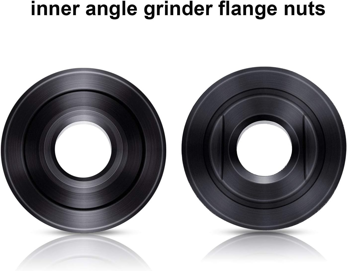 10 Pcs 10Mm Angle Grinder Flange Nuts and Angle Grinder Wrench Spanner Set Flang