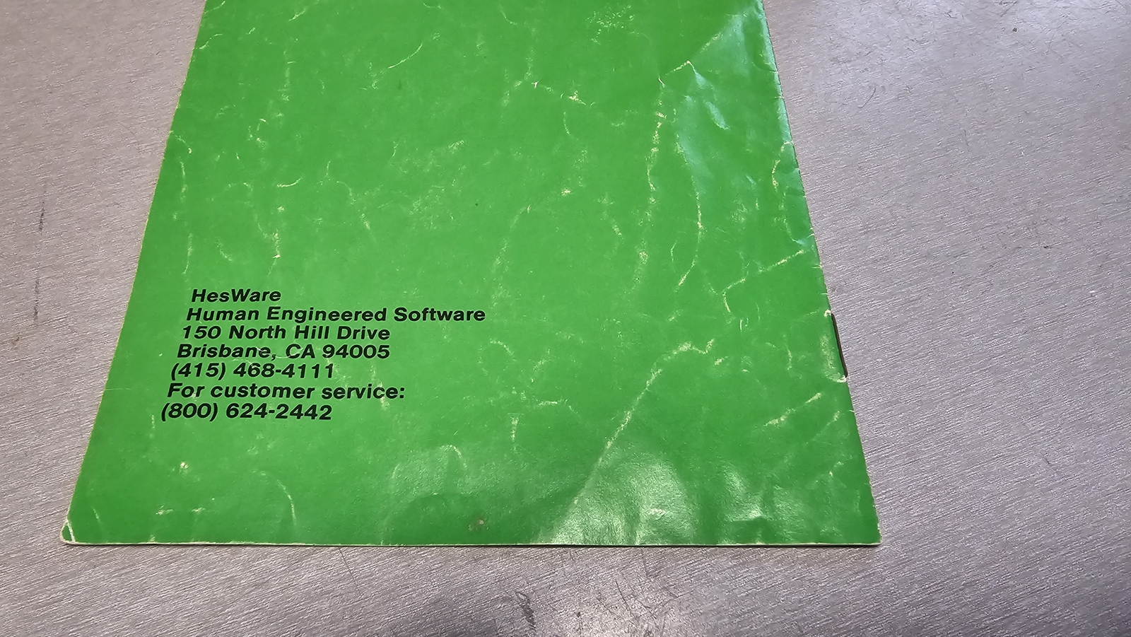 HesWare Rootin Tootin Commodore Manual Only
