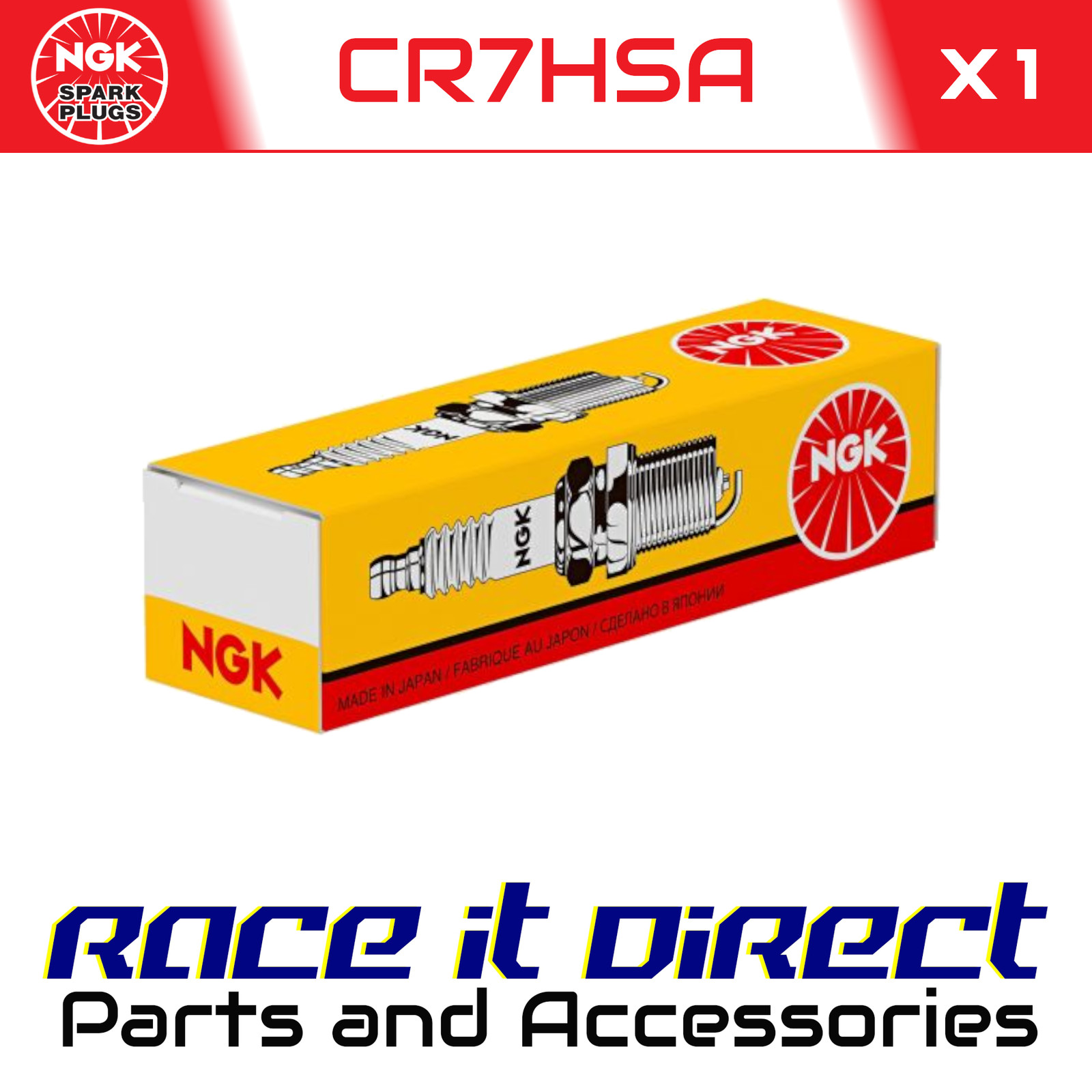 NGK Spark Plug for KAWASAKI KLX 140 R F 2023-2024 Standard Japan