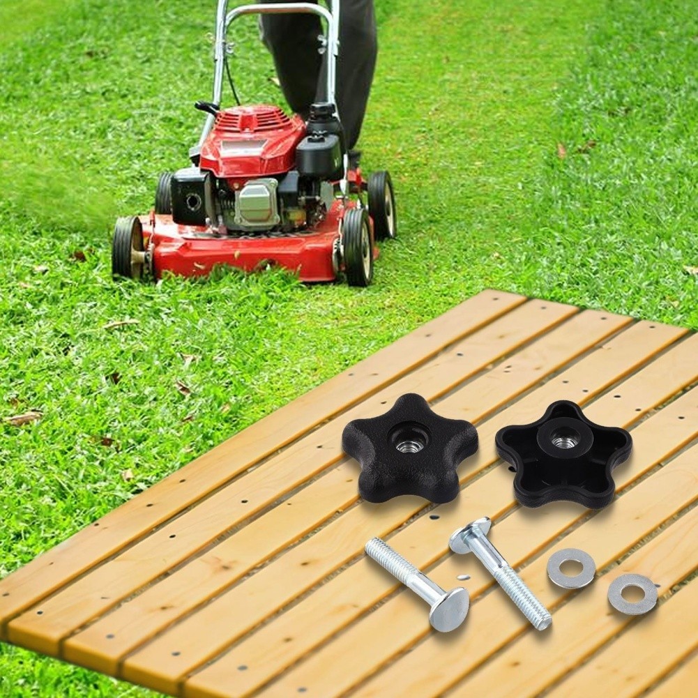 2 Pack For Toro Handle Knobs with Washers and Bolts for Lawnmower Replacement