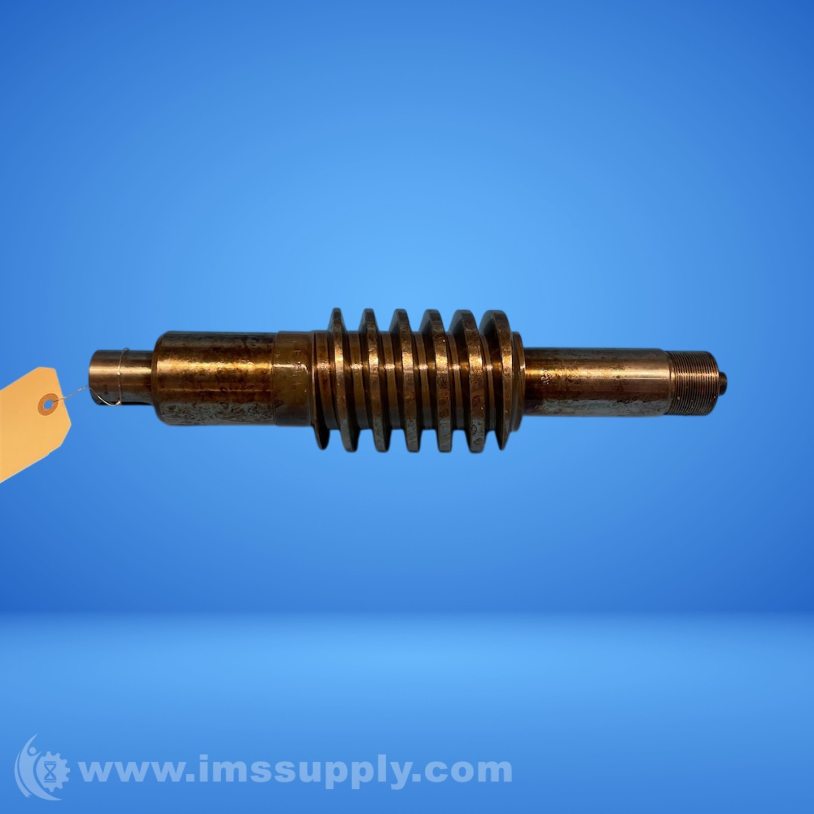 17 inch x 5 inch x 5 inch Steel Worm Gear Shaft FNIP
