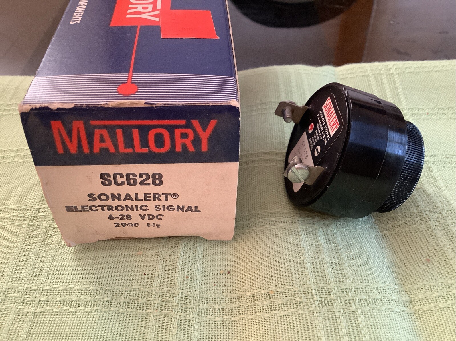 Mallory SC628 “Sonalert” Electronic Signal Siren 6-28vdc 2900hz Tone