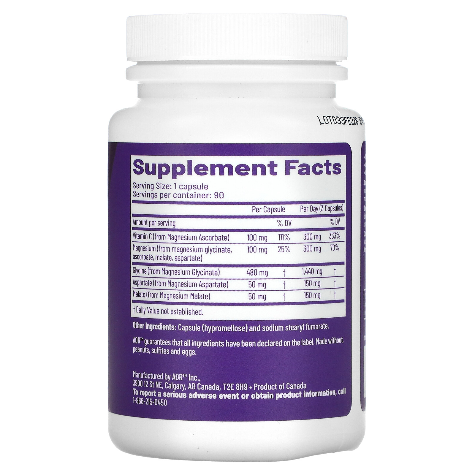 Advanced Magnesium Complex, 90 Capsules