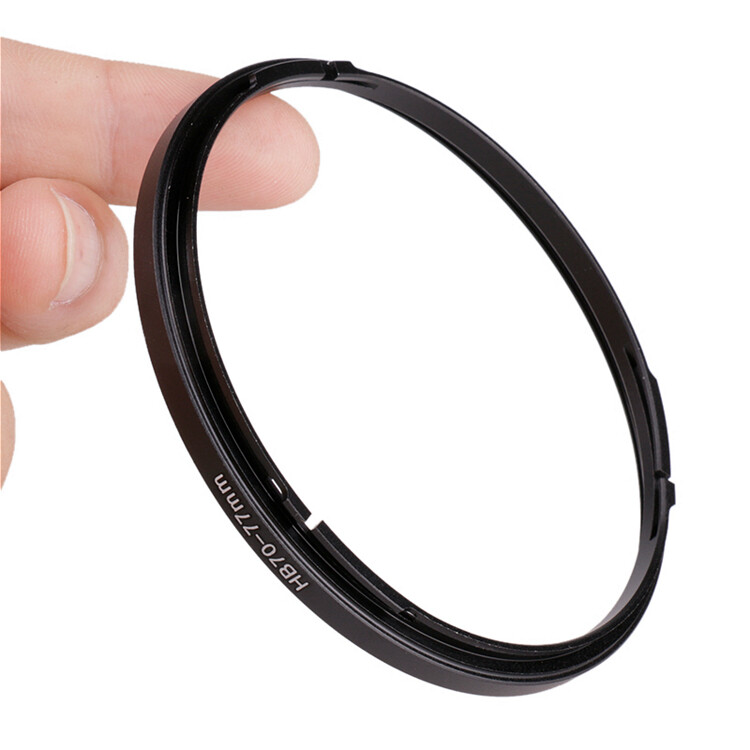 B70-77mm Filter Adapter Ring for Hasselblad B70 Bay Mount to 77mm For CPL UV ND