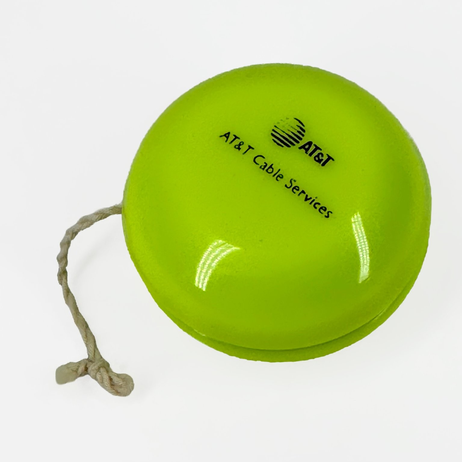 AT&T Yo-Yo AT&T Cable Services Promotional Lime Green Toy