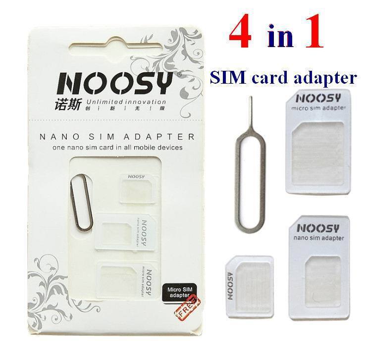 Micro Sim Nano to Mini Sim card adapters for iPhone SAMSUNG
