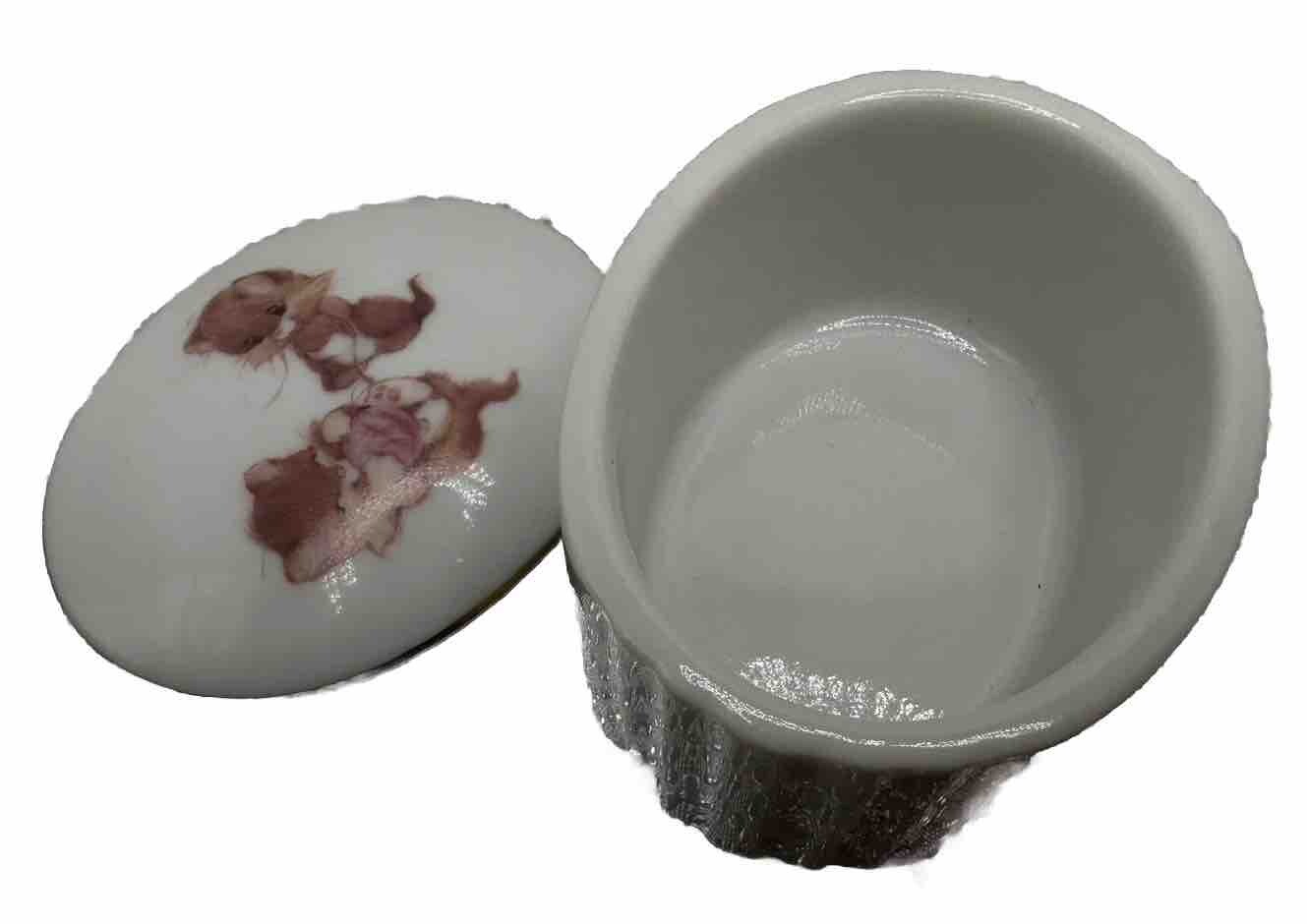 Cuddly Kittens Trinket Box Japan 3”