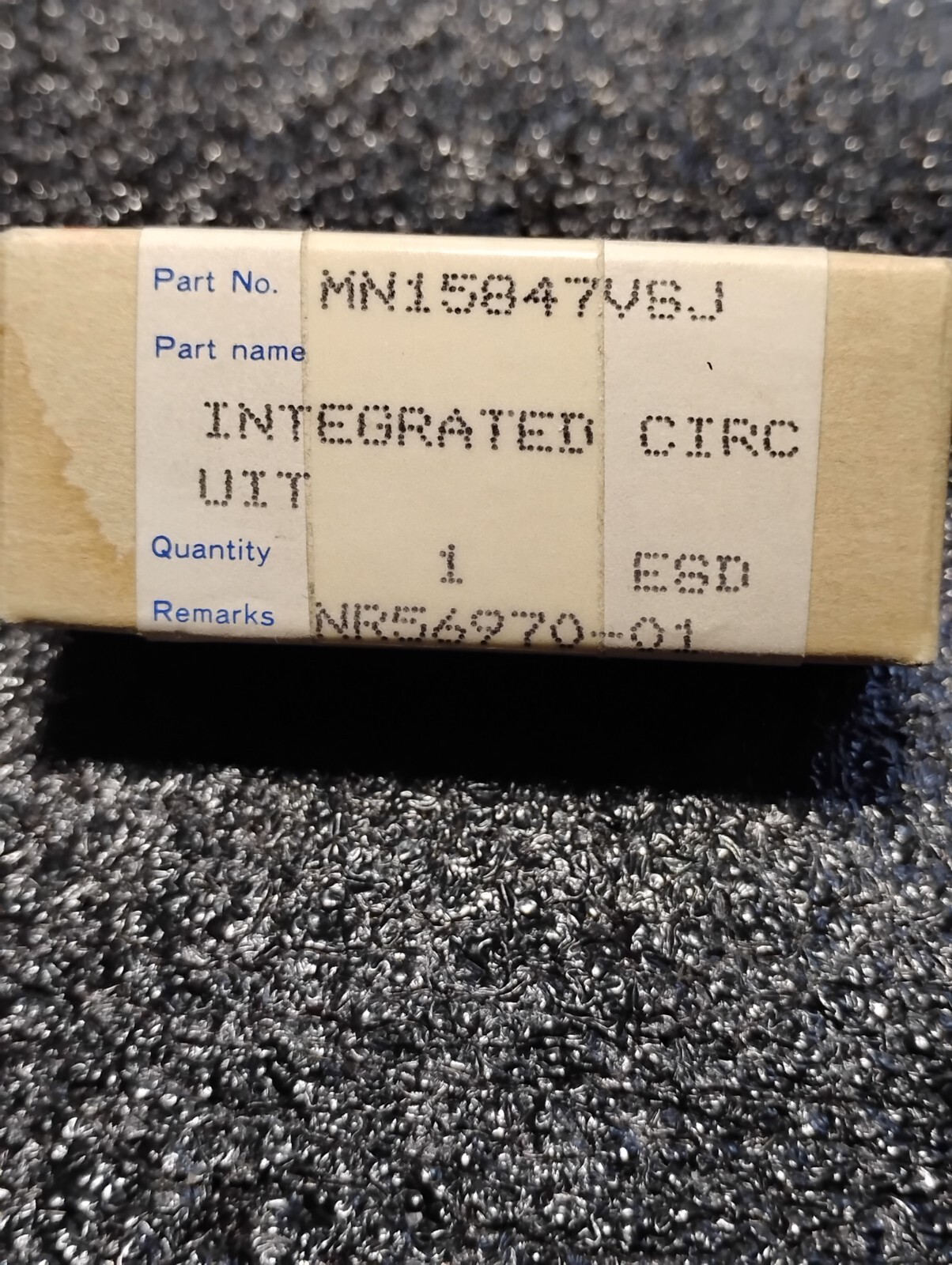 NM15847 Panasonic CMOS 4-Bit Singal Chip Microcomputor