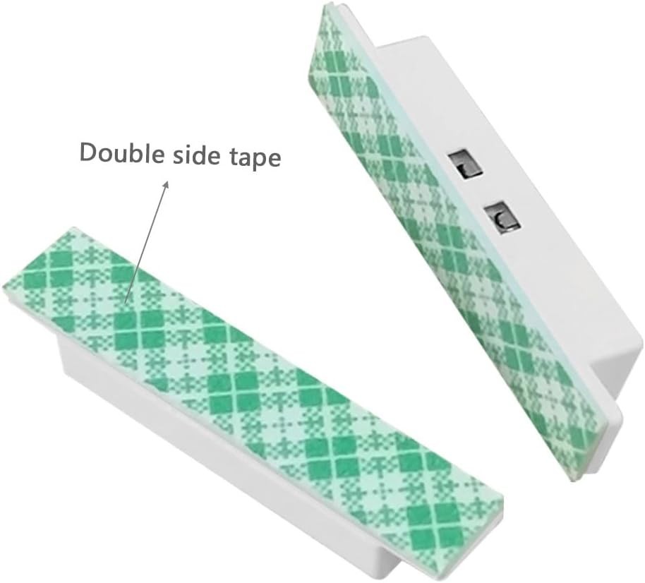 Magnetic Door Contact Sensor Window Alarm Surface Mounted 20 Sets White