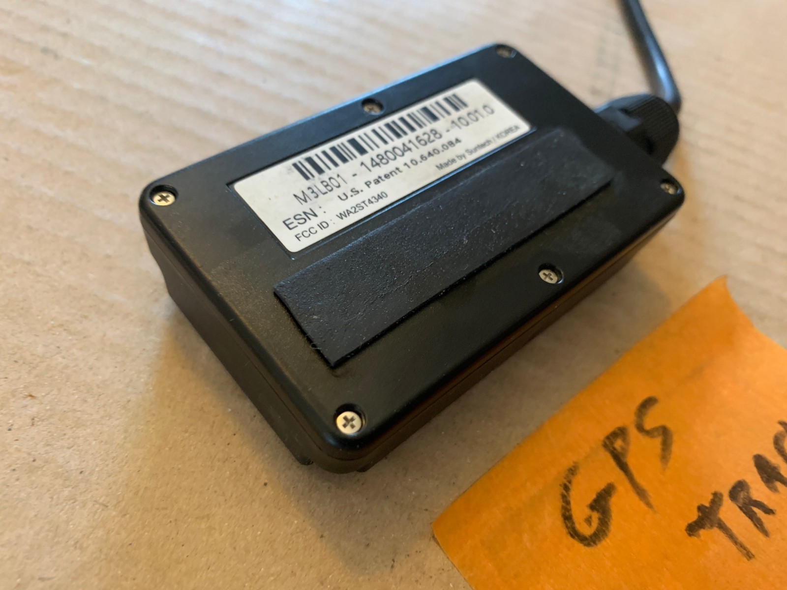 Suntech m3lb01 GPS Tracker - Powers Up