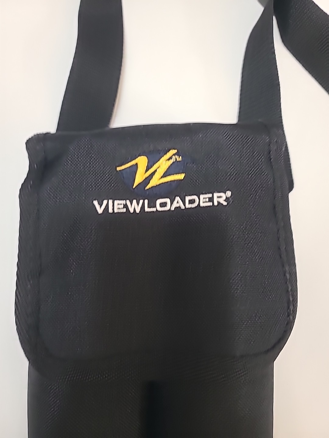 VIEWLOADER Paintball Black Canvas Shoulder Bag With 2 Plastic Containers