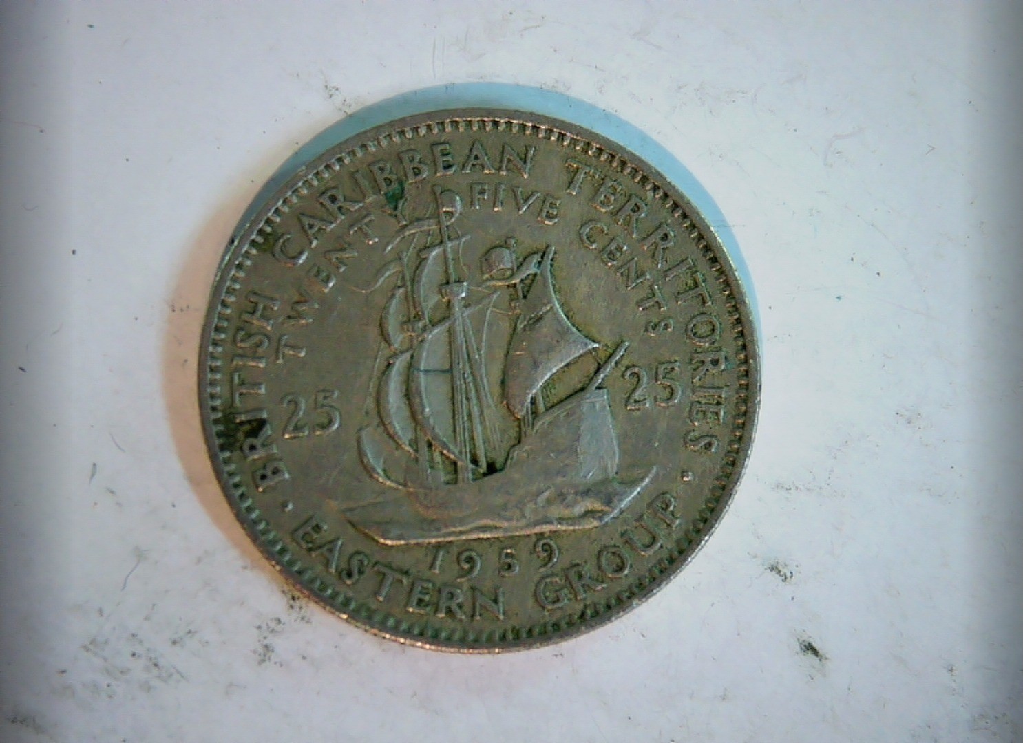 British Caribbean Territories (Eastern Group) 1959 25c British Caribbean Territo