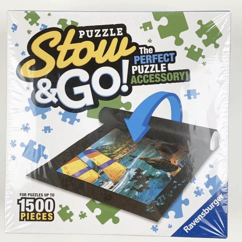 Puzzle Stow and Go Storage System Roll up mat 46”X26” Ravensburger NEW