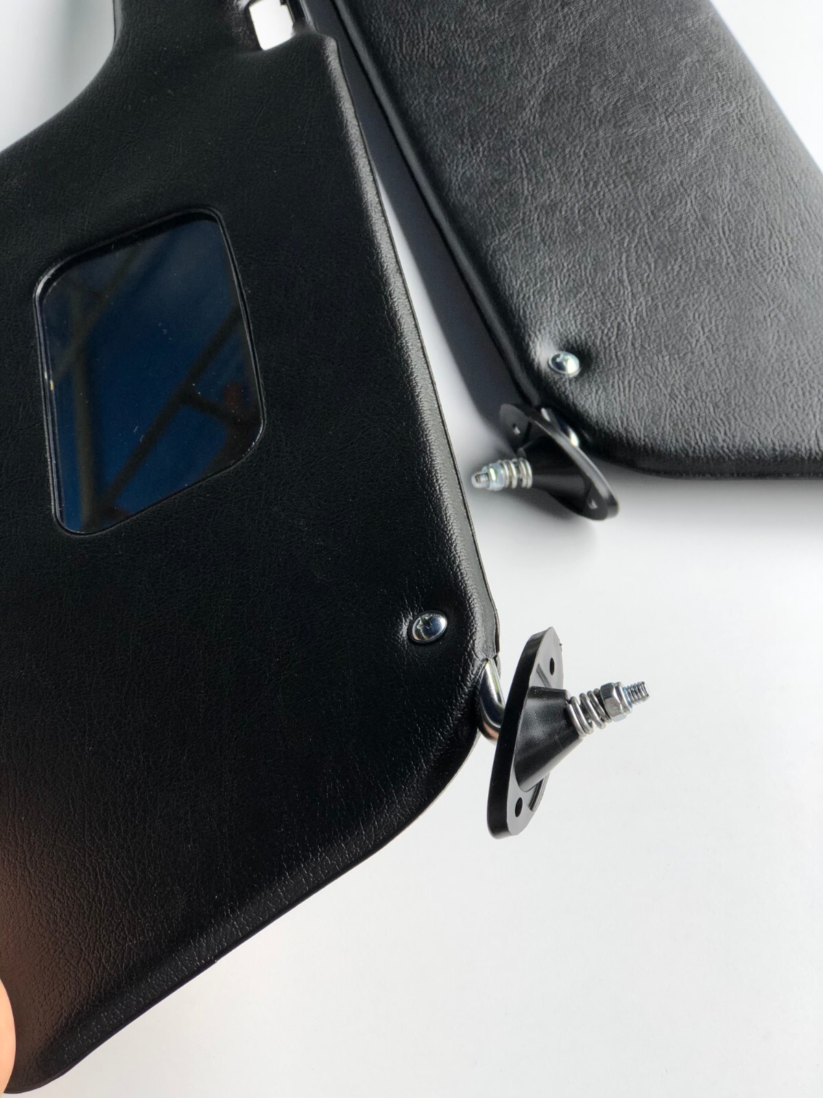 NEW 911 Coupe Sun Visor Porsche sunvisor Complete black set New 1969-1989