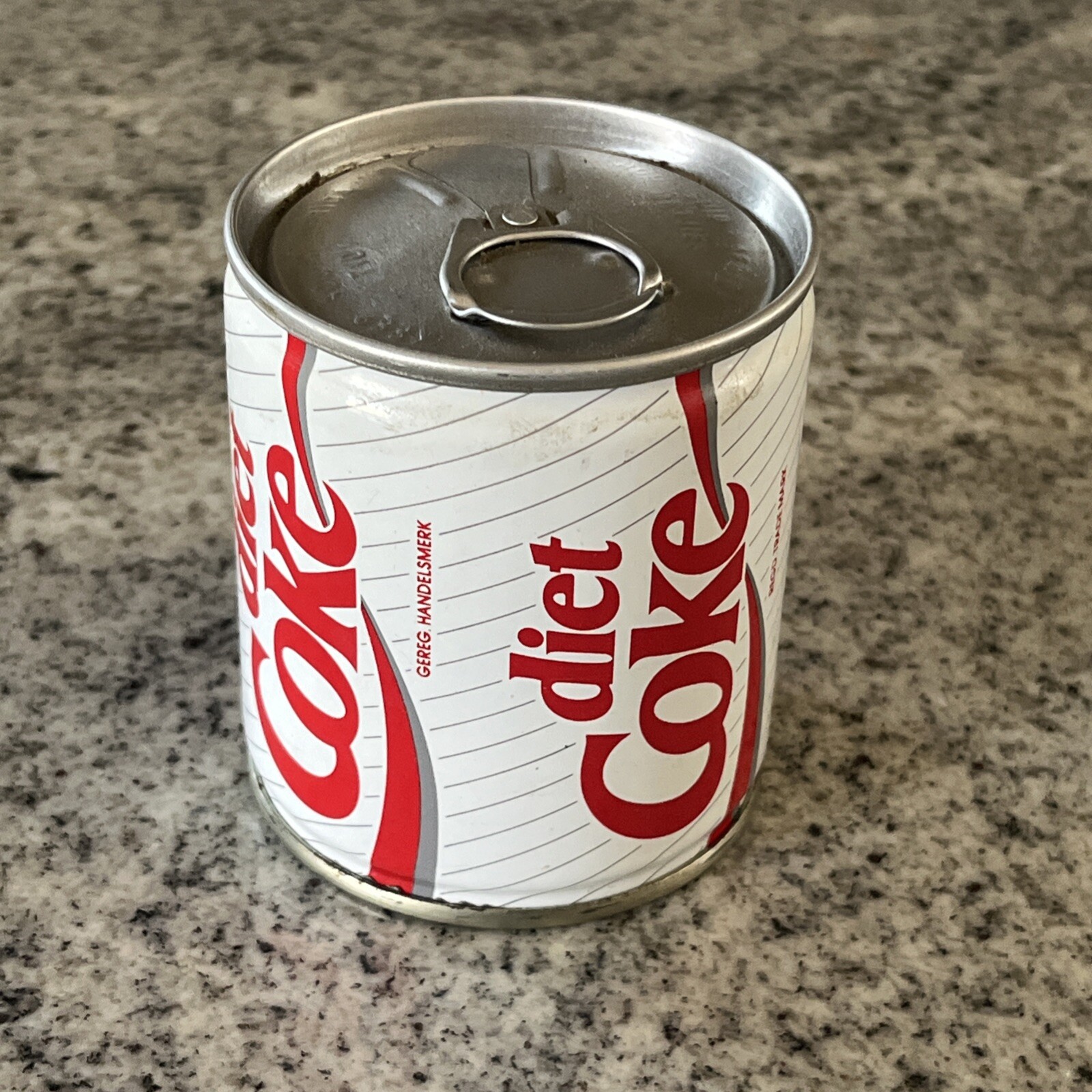Vintage Diet Coke Mini Soda Can Pull Tab Still Full Early Mini South Africa