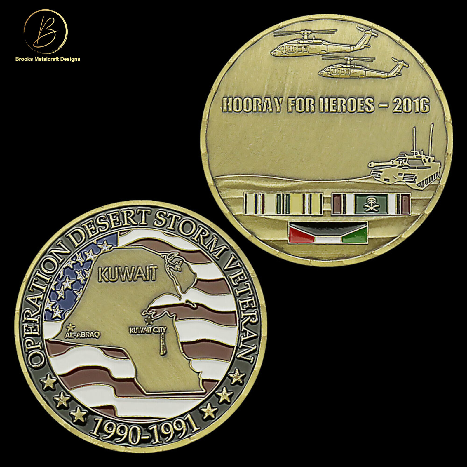 Operation Desert Storm Veteran Challenge Coin