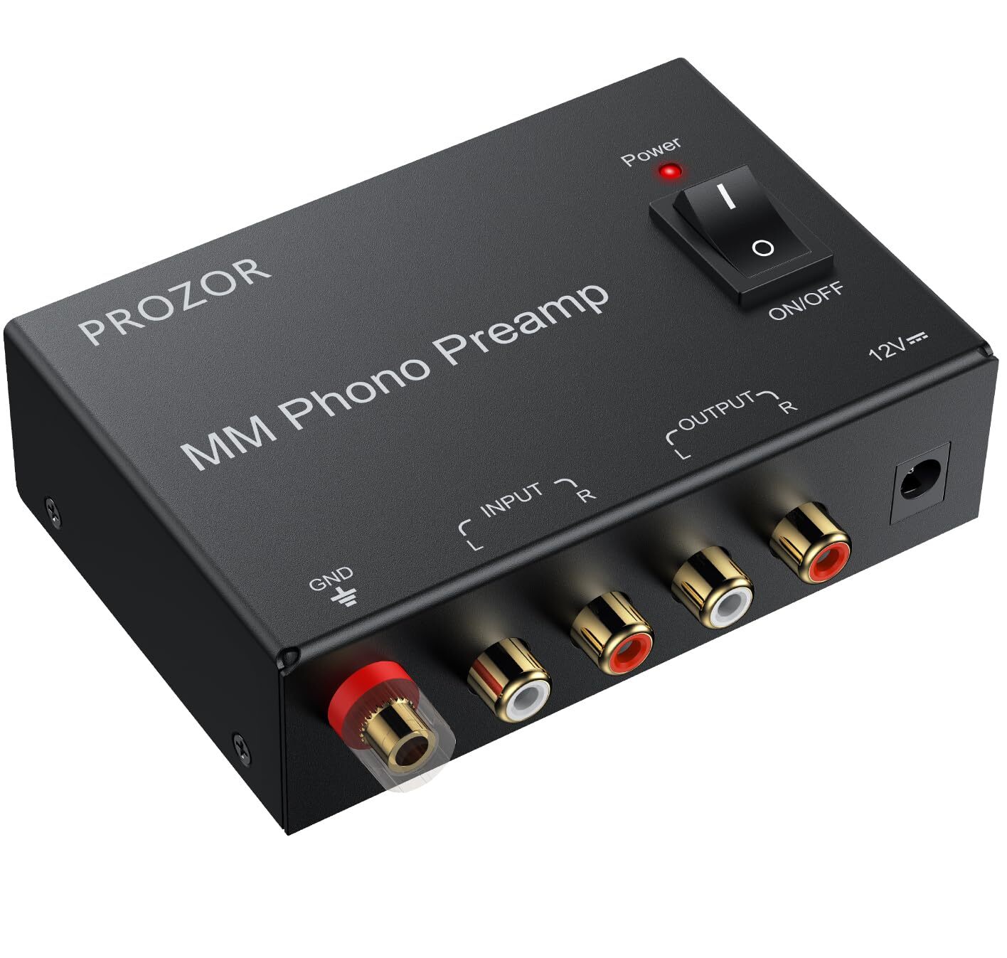Mm Phono Turntable Preamp Mini Stereo Audio Low Noise Phono Preamplifier With Po
