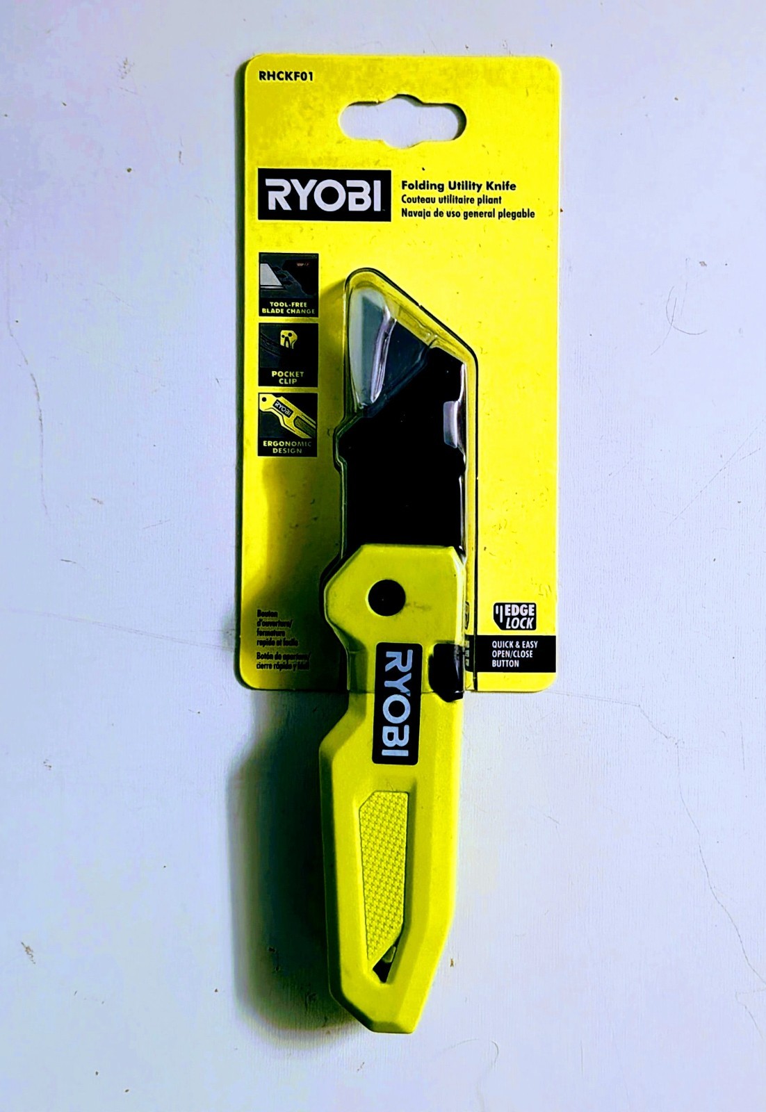 Ryobi Utility Knife Set (Retractable RHCKR01 & Folding RHCKF01)