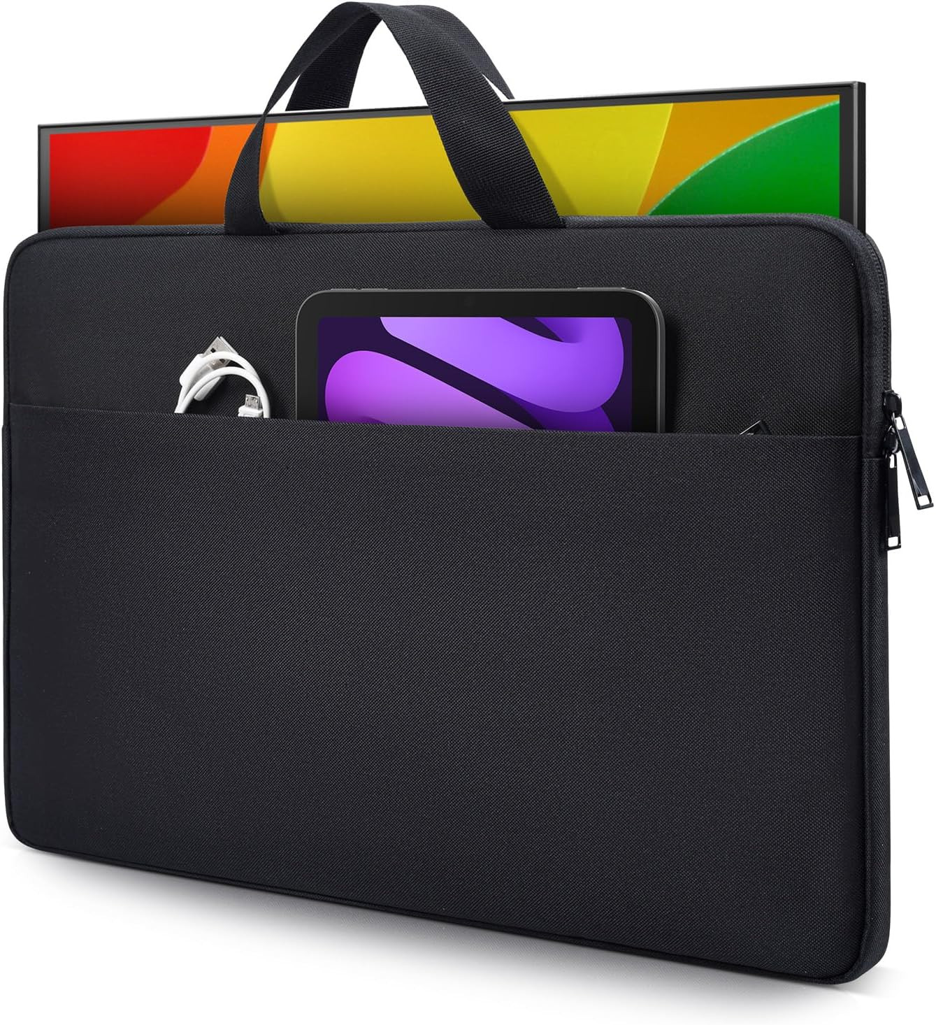 22 Inch Portable Monitor Case, Protective Carrying Sleeve for 22 Inch ASUS Zensc
