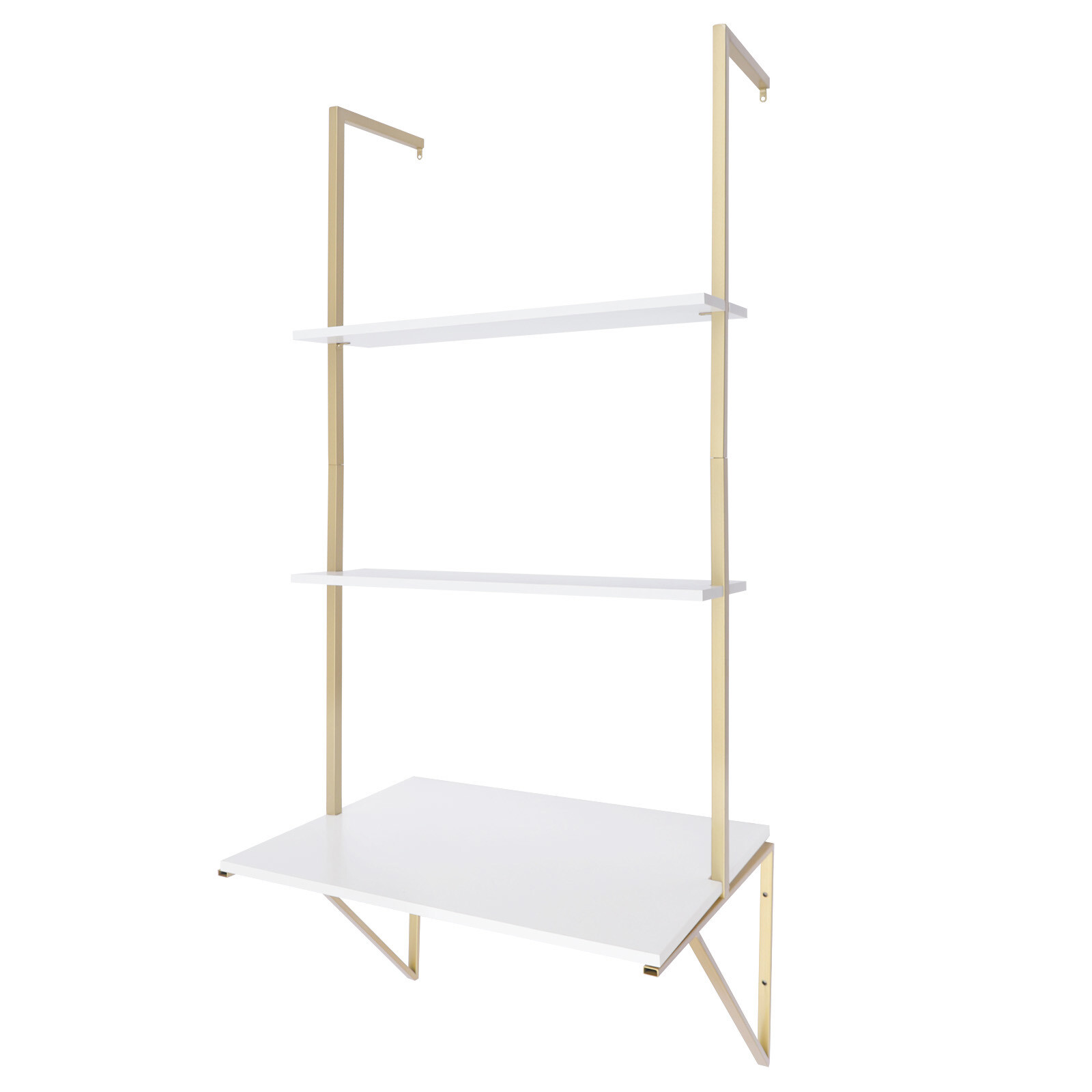 Computer Desk Wall-mounted Laptop Desk Sturdy Storage Table Desk Floating Modern
