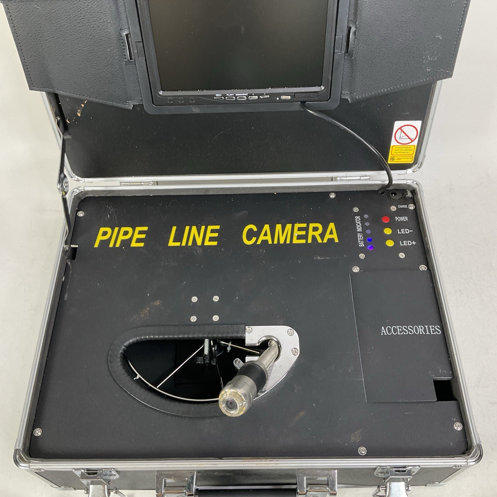 VEVOR H6 98Ft Sewer Inspection Camera Pipe Line Camera System With Case