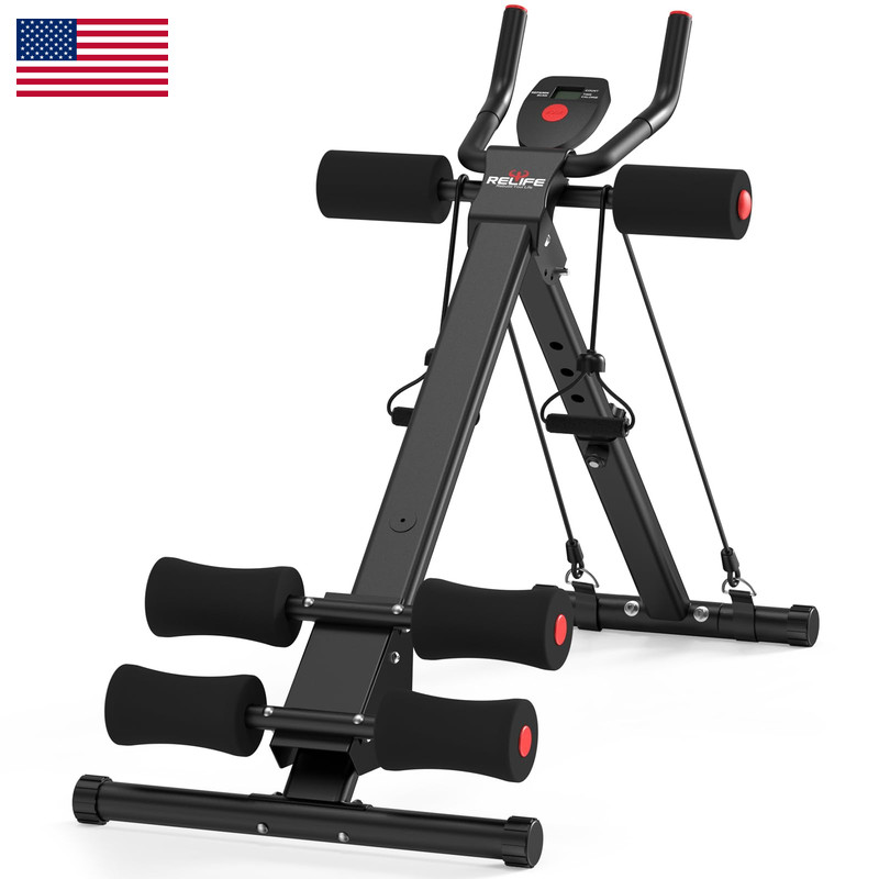 Relife Rebuild Your Life Ab Workout Machine Adjustable Ab Trainer Machine