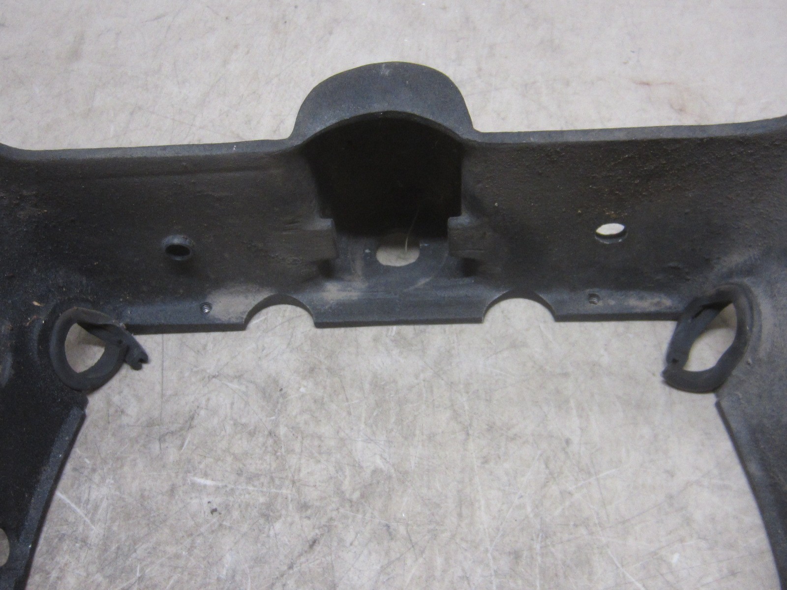 Harley '88 FLT dash panel support, 67795-85A, black, nice shape, #4462