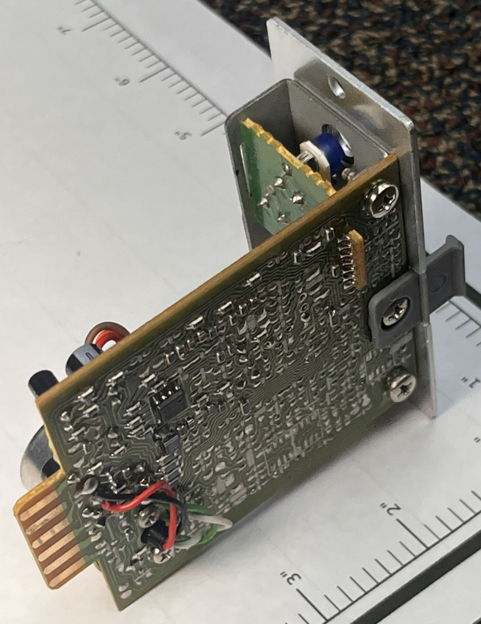(1) TOA M-01F Microphone Input Module for 900 Series Amplifiers, XLR-Female.