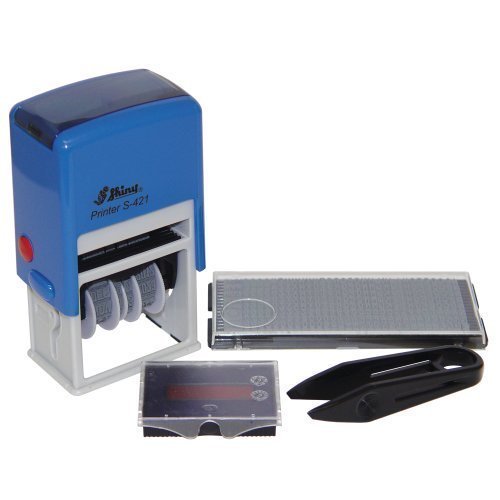 Shiny S-421 Self-inking Do-It-Yourself Date and Message Stamp
