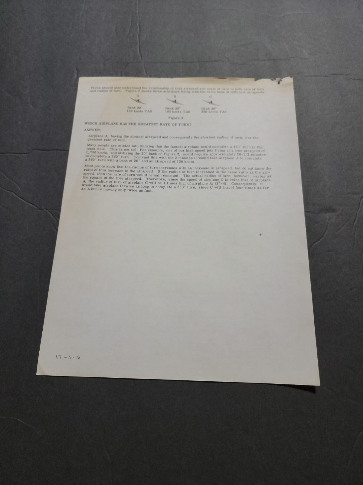 FAA IFR EXAM-O-GRAM NO 18 & 24