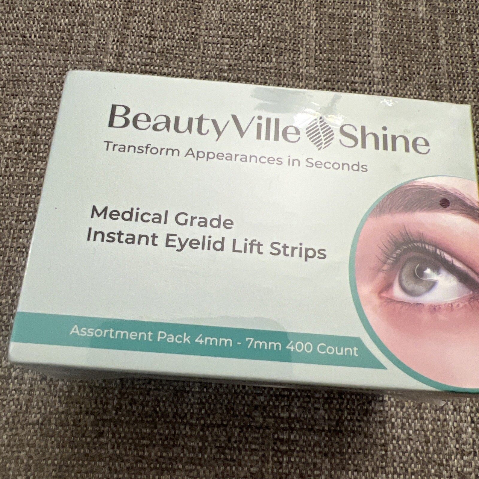 New & Sealed! BeautyVille Shine 400 Eyelid Lift Strips - Eyelid Tape - NIB!