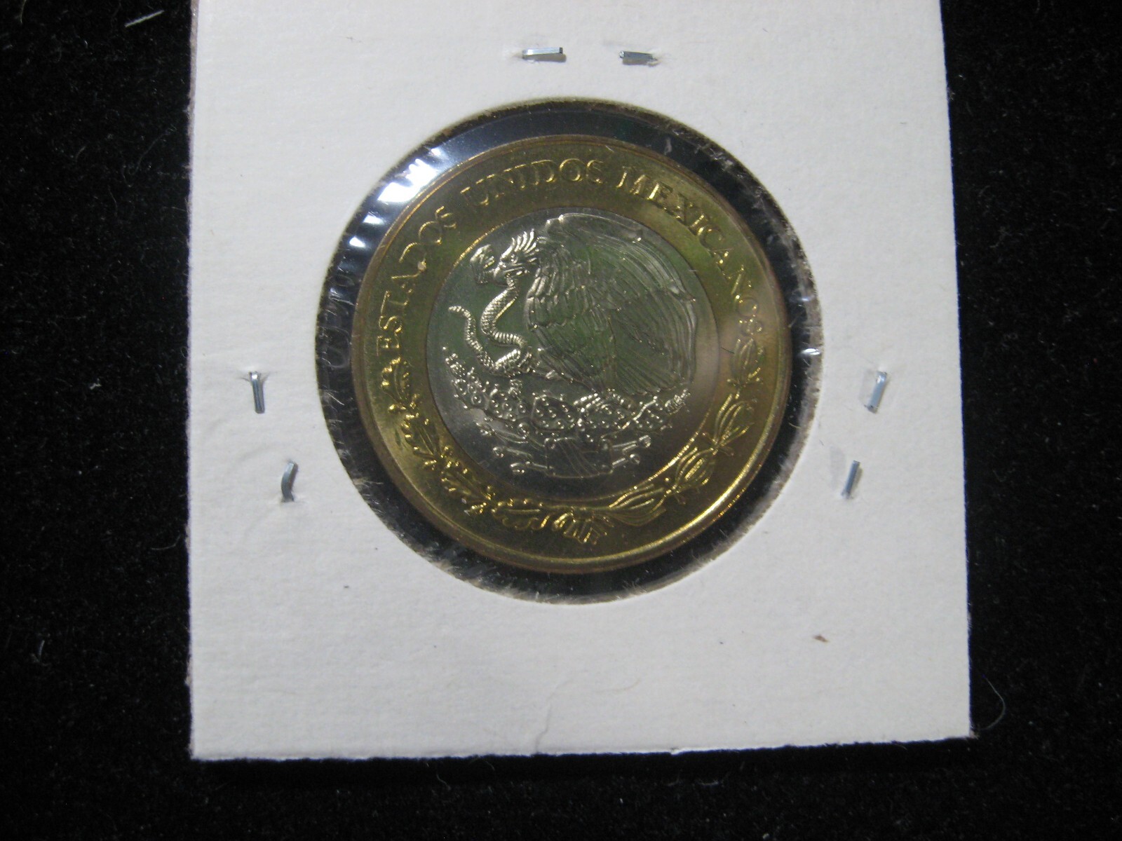 2006 MEXICO 10 PESOS BI METALLIC CHOICE BU KM-636