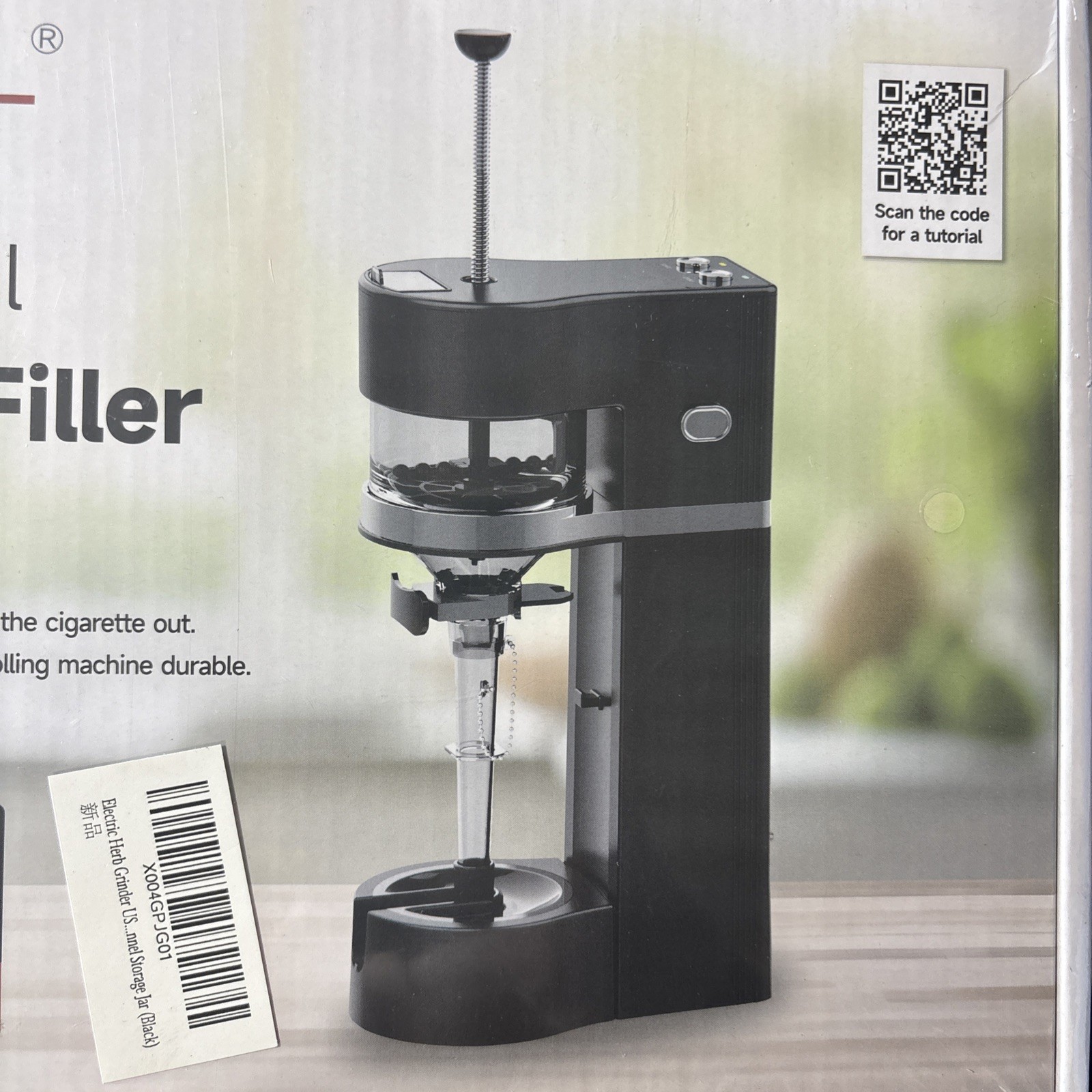 v.eawol multifunctional automatic filler for cone cigarettes