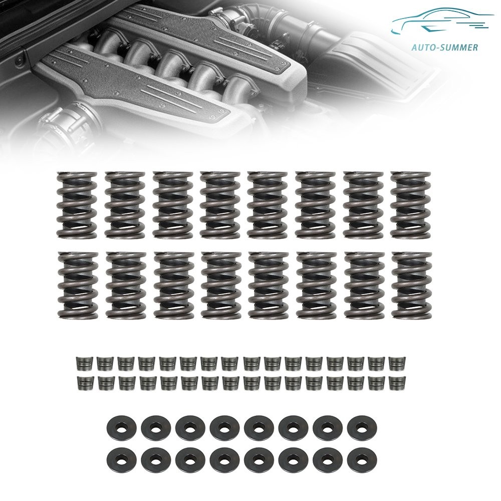 Z28 Valve Springs Kit w/ Steel Retainers HD Locks For Chevrolet SBC 327 350 New
